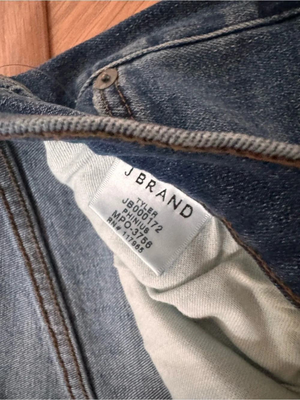 J Brand Indigo Wash Slim Jeans